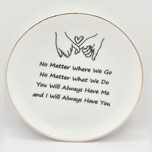 Ceramic Jewelry Dish, Long‎ Distance Friendship Gifts